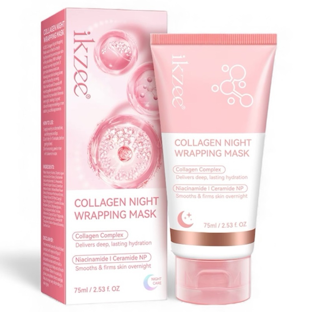 IKZEE COLLAGEN NIGHT WRAPPING MASK